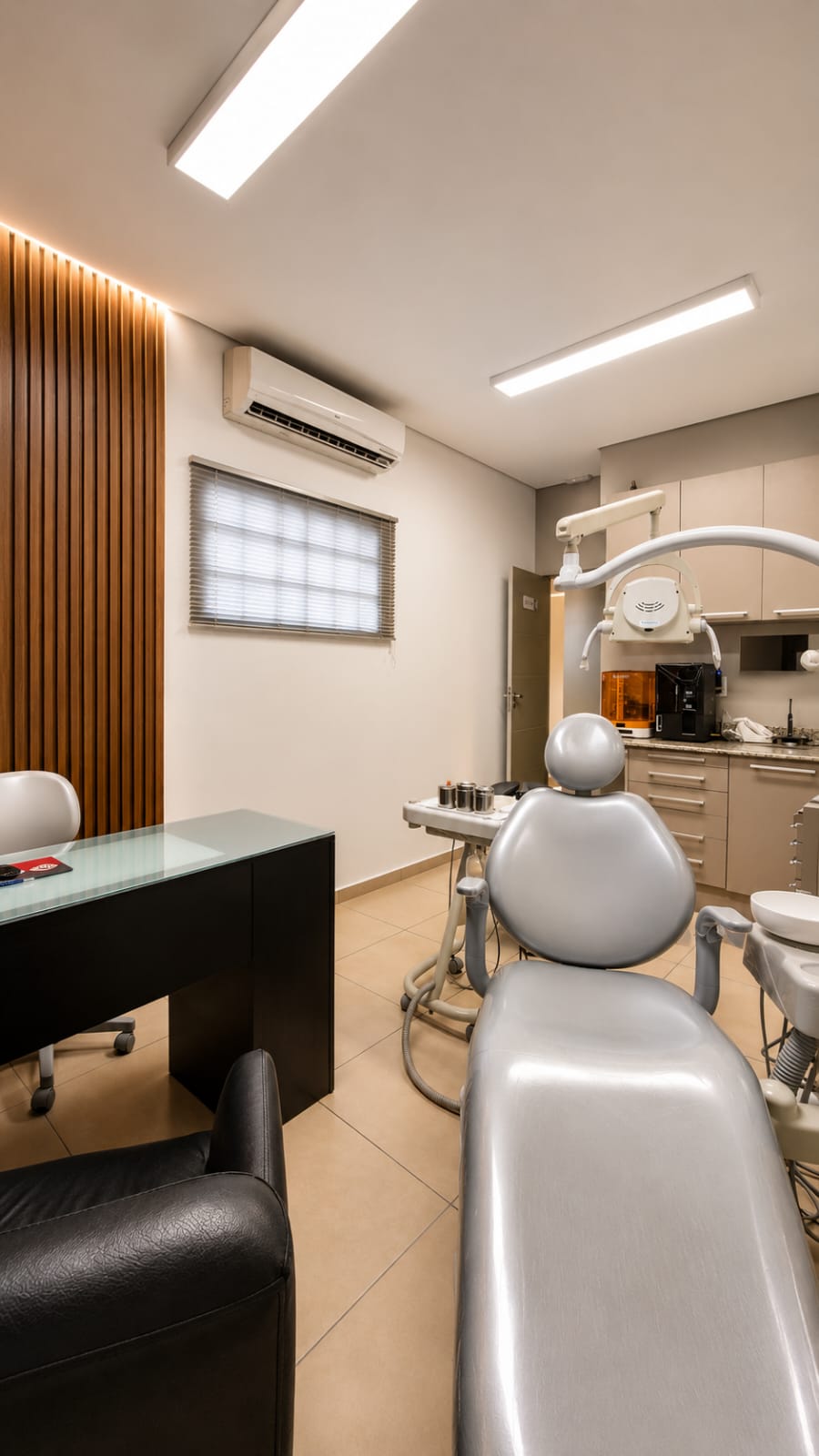Consultório odontológico moderno da Odonto.com Jundiaí